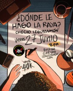 Lee más sobre el artículo ¿Dónde le hago la raya? 27 Junio Bogotá