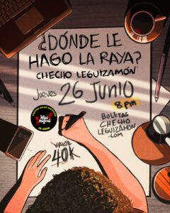 Lee más sobre el artículo ¿Dónde le hago la raya? 26 Junio Bogotá